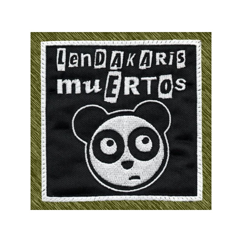 Parche bordado, lendakaris muertos