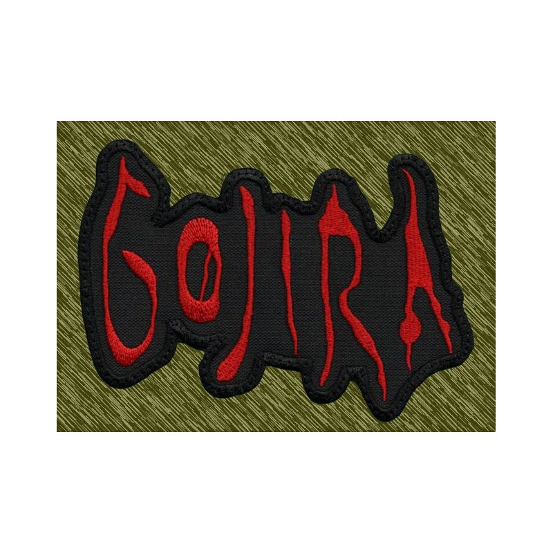 Parche bordado, Gojira