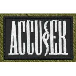 Parche bordado, Acusser