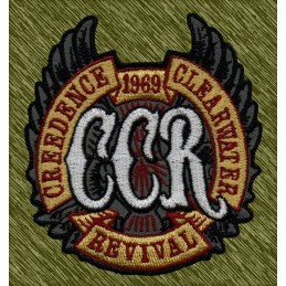 Parche bordado, Creedence Clearwater Revival, 1969