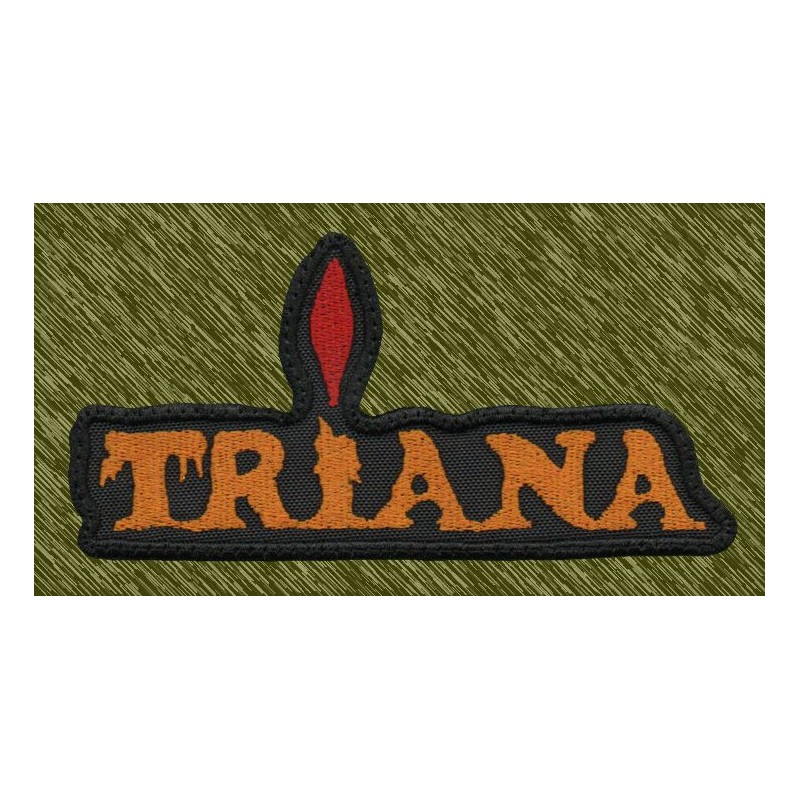 Parche bordado, Triana