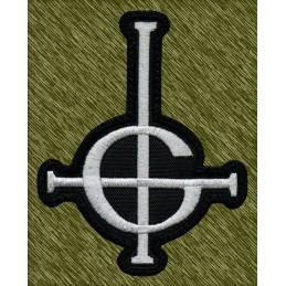 Parche bordado Ghost, logo