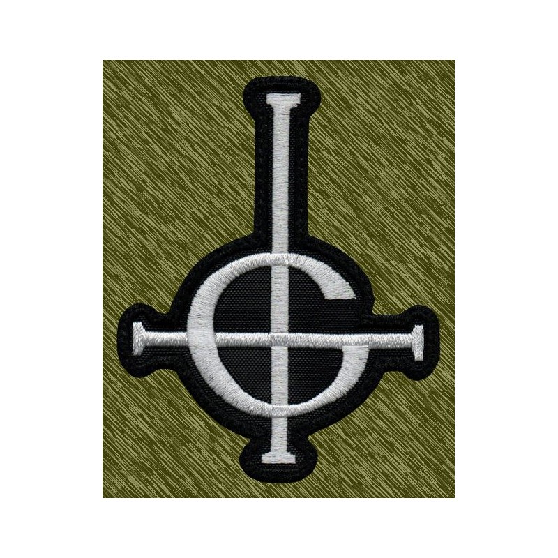 Parche bordado Ghost, logo
