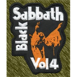 Parche bordado Black Sabbath, volumen 4