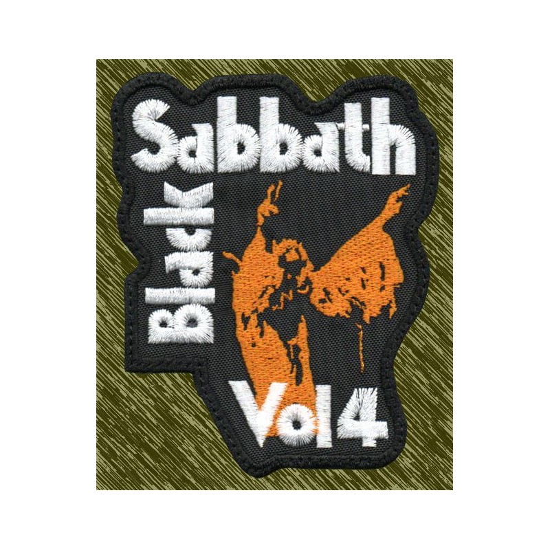 Parche bordado Black Sabbath, volumen 4