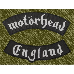 Parches bordados Motorhead England