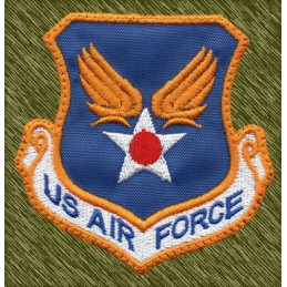 Parche U.S. Air force, estrella y alas