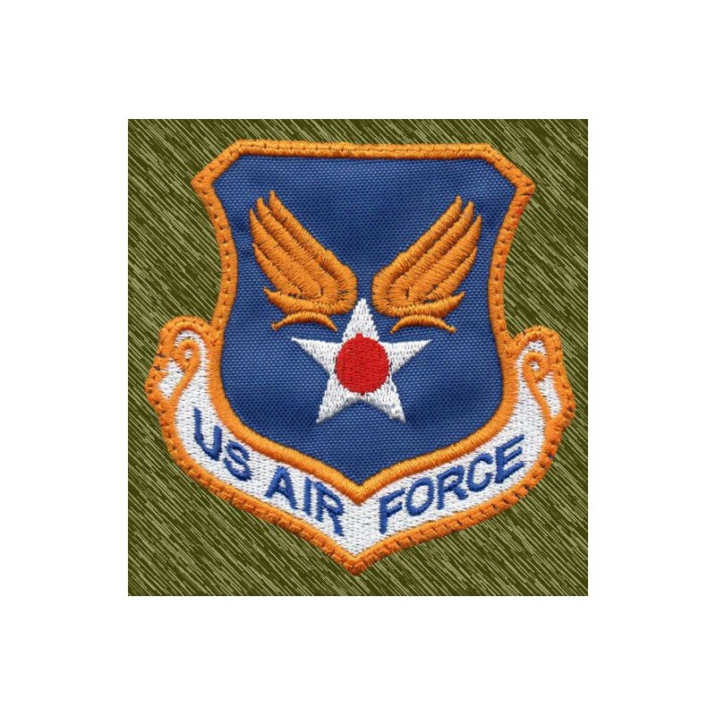 Parche U.S. Air force, estrella y alas