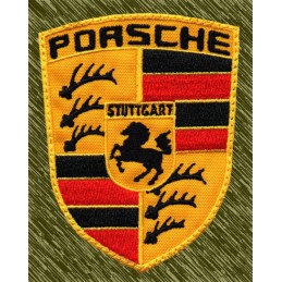 Parche bordado, Porsche logo
