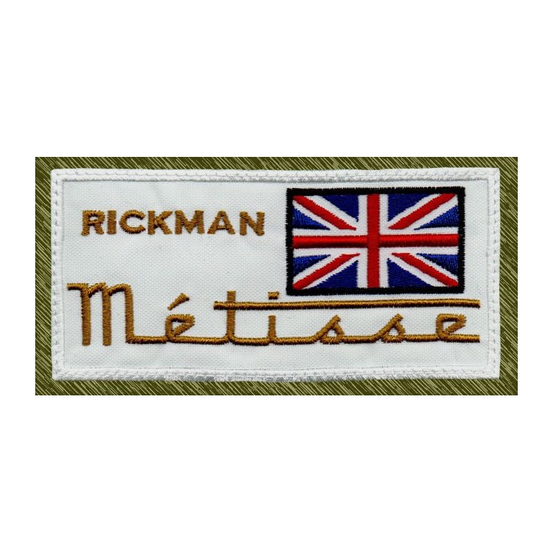 Parche bordado Rickman Métisse