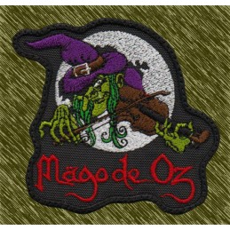 Parche bordado, Mago de Oz, bruja