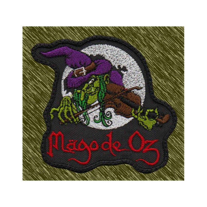 Parche bordado, Mago de Oz, bruja