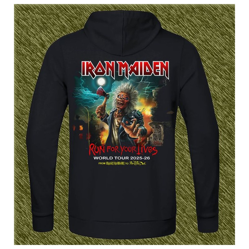 Sudadera Iron Maiden, run for your lives 2025 - 26