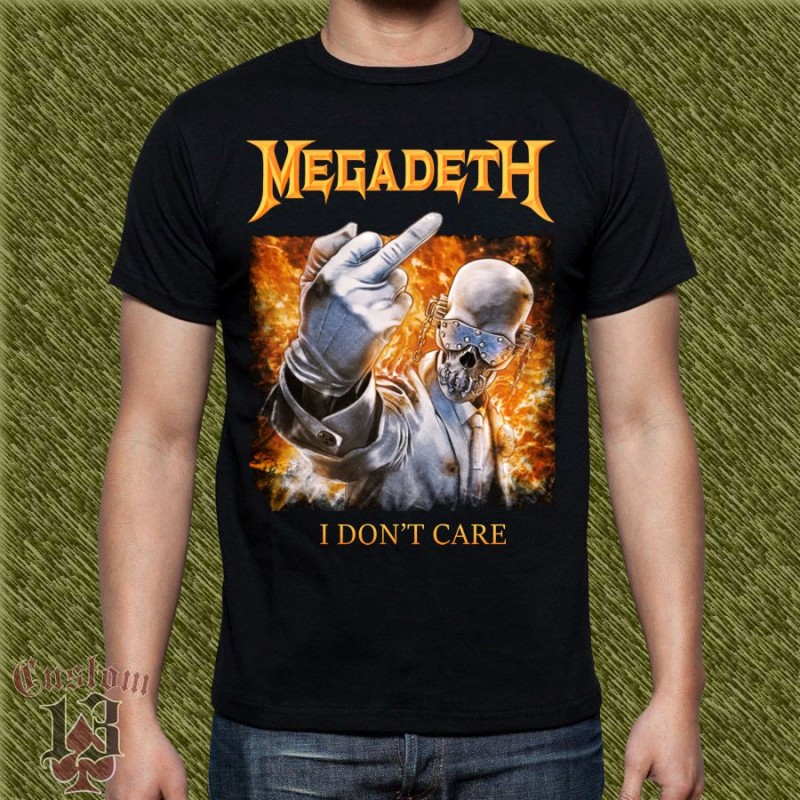 Camiseta Megadeth, I don´t care