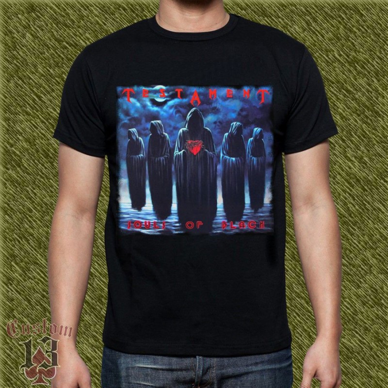 Camiseta Testament, souls of black
