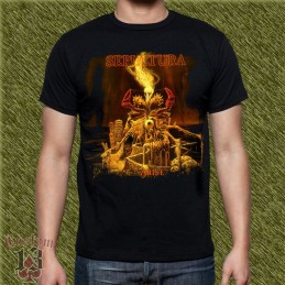 Camiseta Sepultura, arise