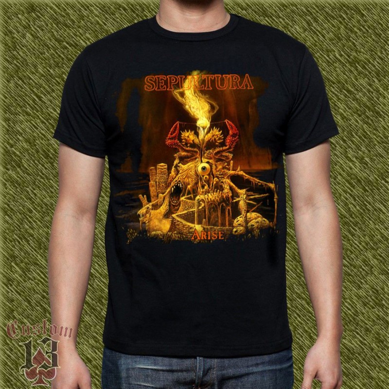 Camiseta Sepultura, arise