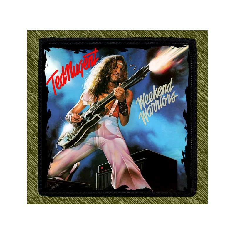 Parche cuadrado, Ted Nugent, weekend warriors