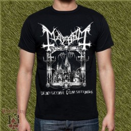 Camiseta Mayhem, De Mysteriis Dom Sathanas
