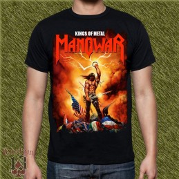 Camiseta Manowar, kings of metal