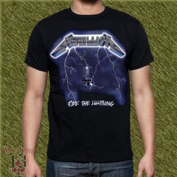 Camiseta Metallica, ride the lightning