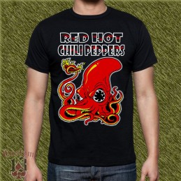 Camiseta Red Hot Chili Peppers, calamar