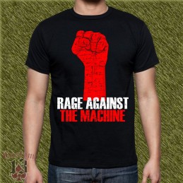 Camiseta Rage against the machine, puño