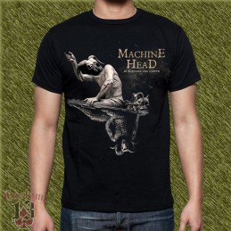 Camiseta Machine head, of kingdown and crown