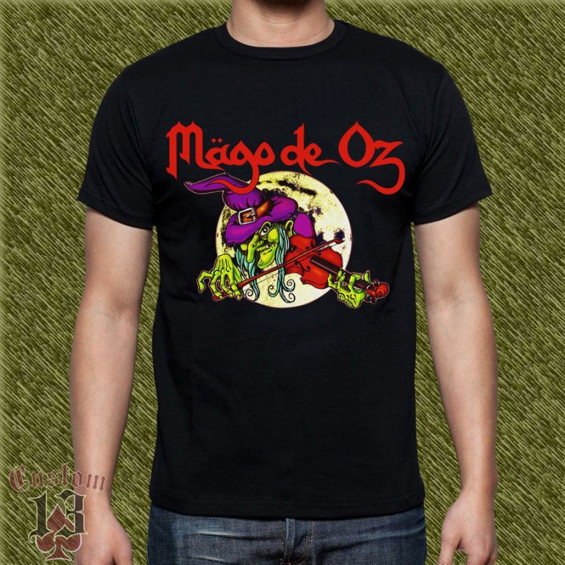 Camiseta Mägo de Oz Bruja (Negra) – Unisex