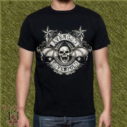 Camiseta Avenged seven fold, estrellas