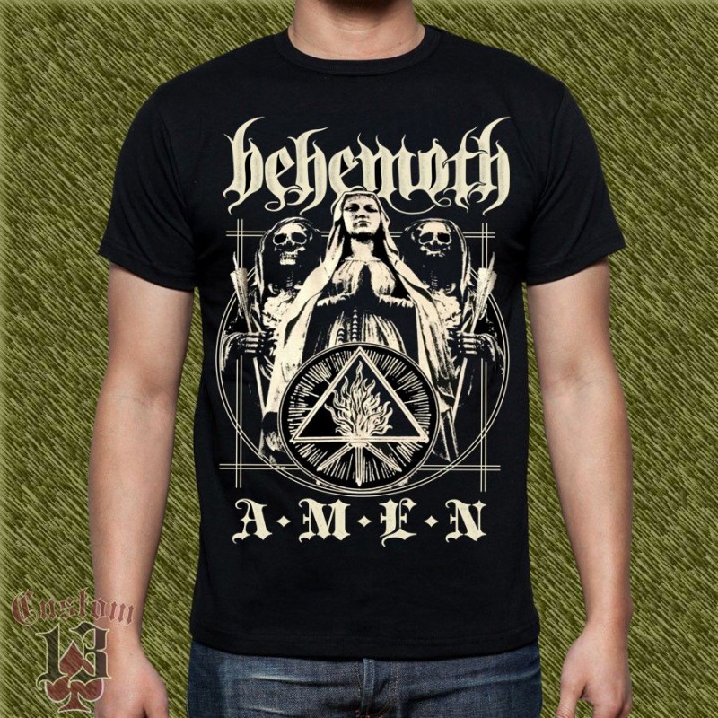 Camiseta Behemoth, amen