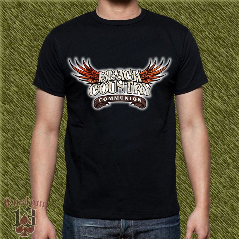 Camiseta Black country communion, logo