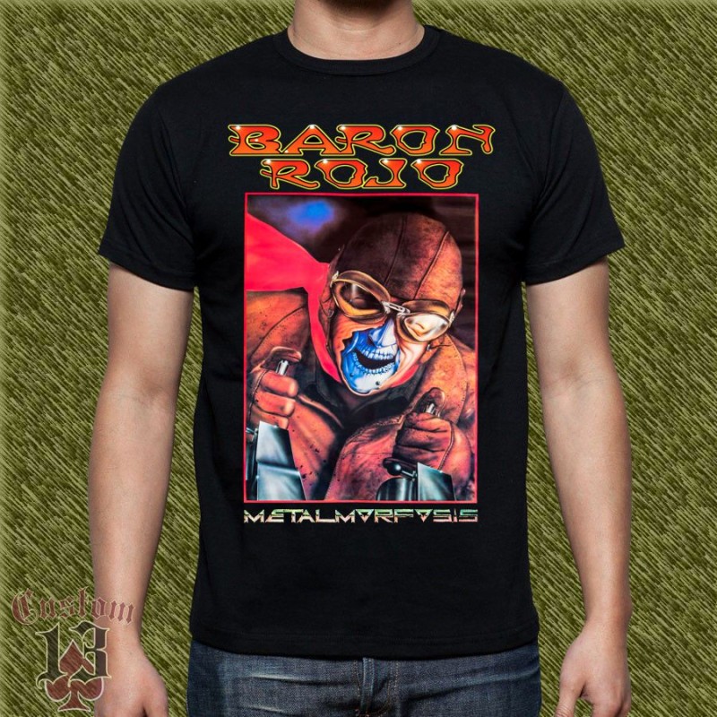 Camiseta Barón rojo, metalmorfosis