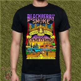 Camiseta Blackberry Smoke, holiday home coming