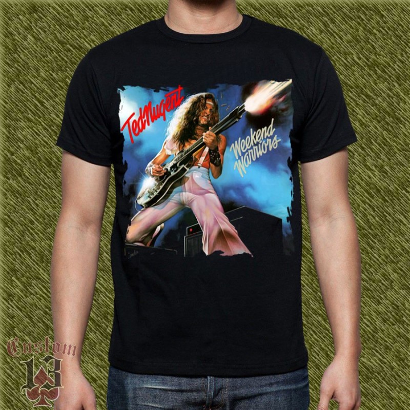 Camiseta Ted Nugent, weekend warriors