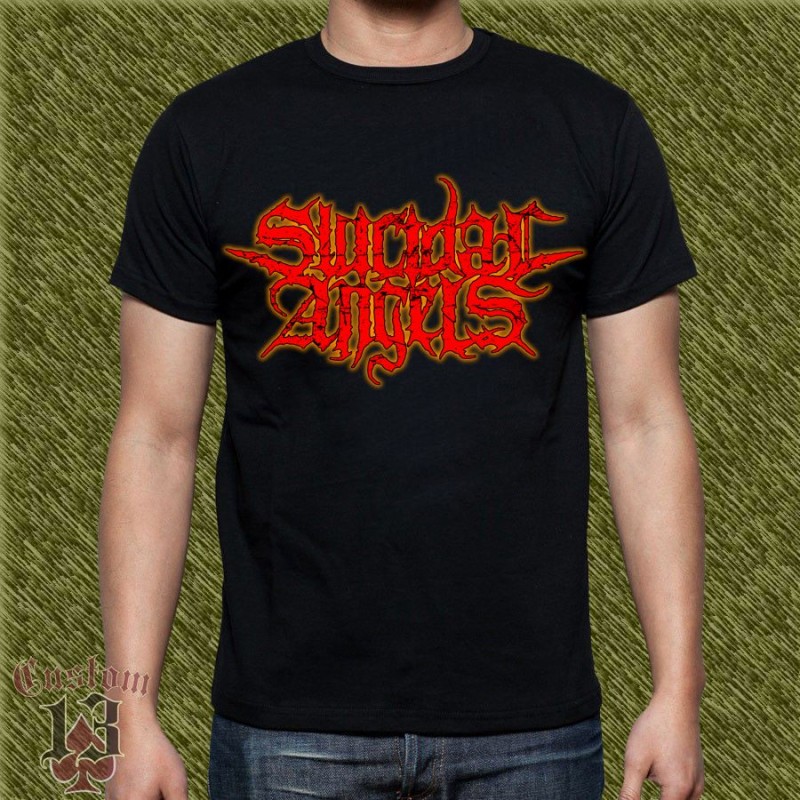 Camiseta Suicidal Angels, logo