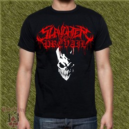 Camiseta Slaugther to prevail, máscara
