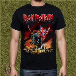Camiseta Iron Maiden, the trooper a caballo
