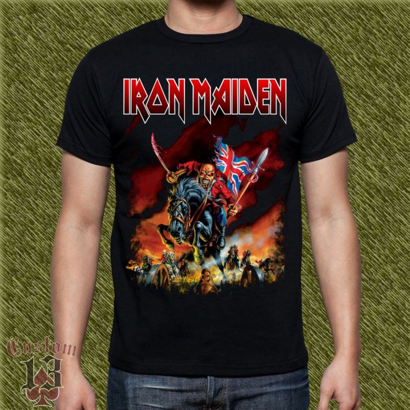 Camiseta Iron Maiden, the trooper a caballo