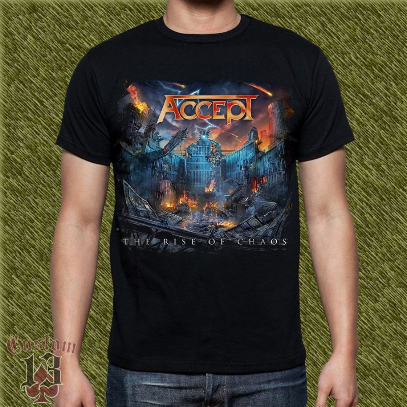 Camiseta Accept, the rise of chaos