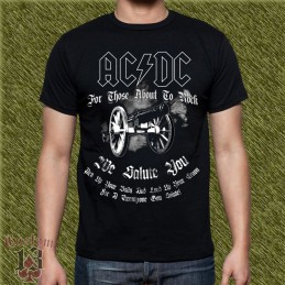 Camiseta AC-DC, for those about to rock, we salute you