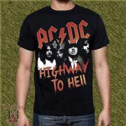 Camiseta AC-DC, highway to hell vintage