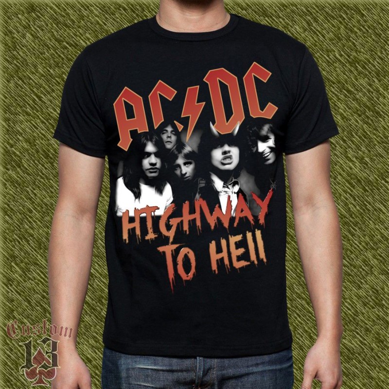 Camiseta AC-DC, highway to hell vintage