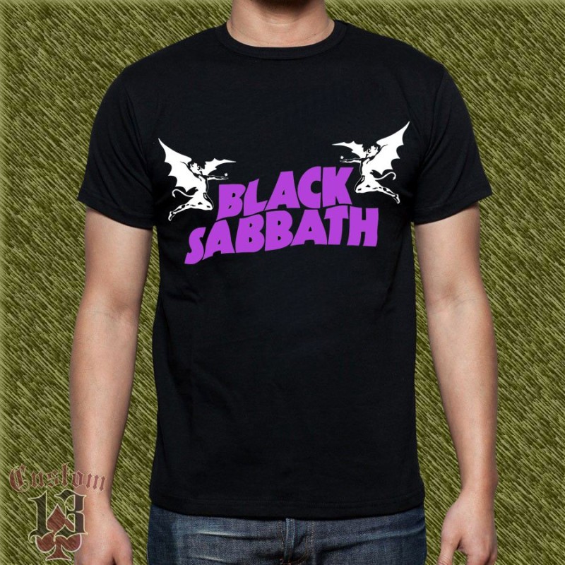 Camiseta Black Sabbath, logo