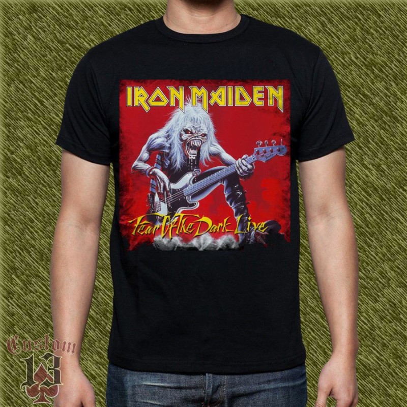 Camiseta Iron maiden, fear of the dark live