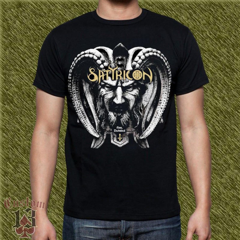 Camiseta Satyricon, now diabolical