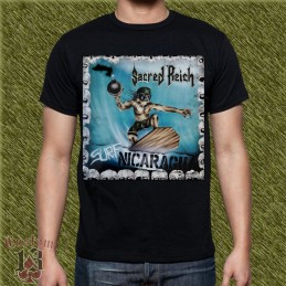 Camiseta Sacred Reich, surf nicaragua