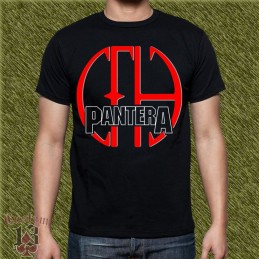 Camiseta Pantera, logo redondo
