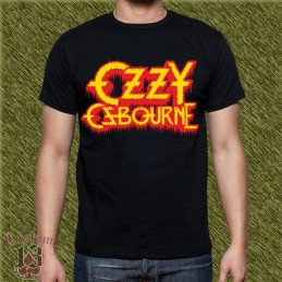 Camiseta Ozzy osbourne, logo