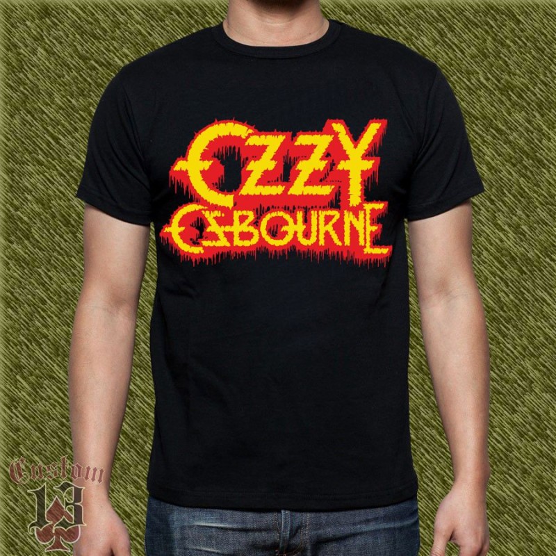 Camiseta Ozzy osbourne, logo